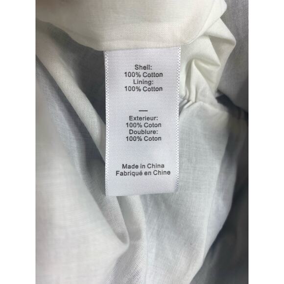 LIKELY "Minka" Blue and White Gingham Plaid Ruffle Hem Mini Dress US 14 - Picture 11 of 11